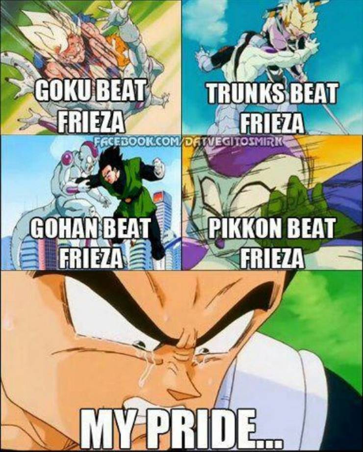 Dragon Ball 16 Hilarious Goku Vs Vegeta Memes Dragon Ball 16 Hilarious Goku Vs Vegeta Memes